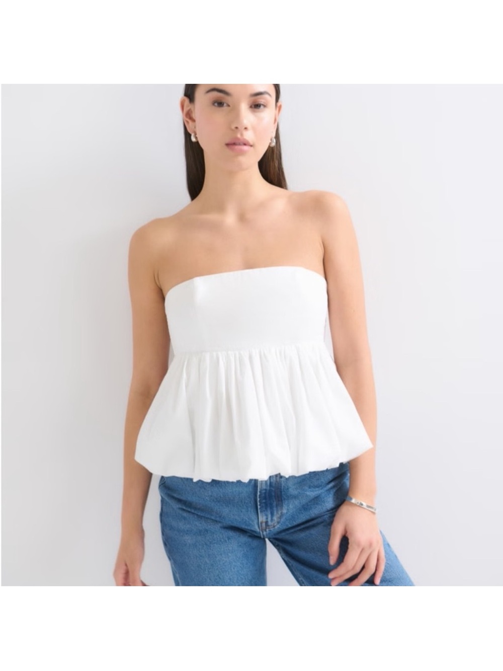 Abercrombie bubble top